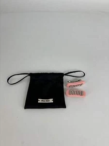 Pink Miu Miu Hair Clip (set of 2) - Picture 1 of 2