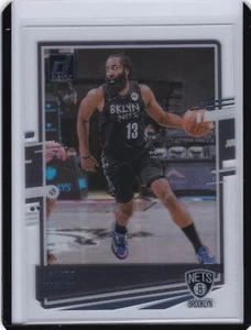2020-21 Clearly Donruss Base #8 James Harden - Nets - Picture 1 of 1