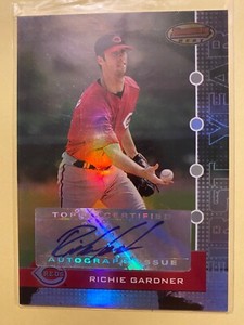 A30,895 - 2005 Bowman's Best #128 Richie Gardner FY Auto/974 RC