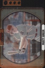 2000 (RANGERS) Bowman Chrome Retro/Future #99 Rusty Greer