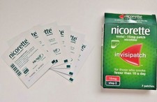Nicorette Invisipatch - 6 Patches - 15mg - Step 2 Nicotine
