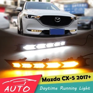 Luz de marcha diurna LED TFL para Mazda CX-5 CX5 2017 2018 2019 2020 2021 DRL intermitente - Imagen 1 de 12