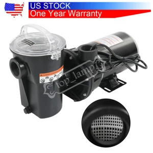 Above Ground Swimming Pool Pump W3SP1580X15 1HP For Hayward with 3' Cord - Picture 1 of 12