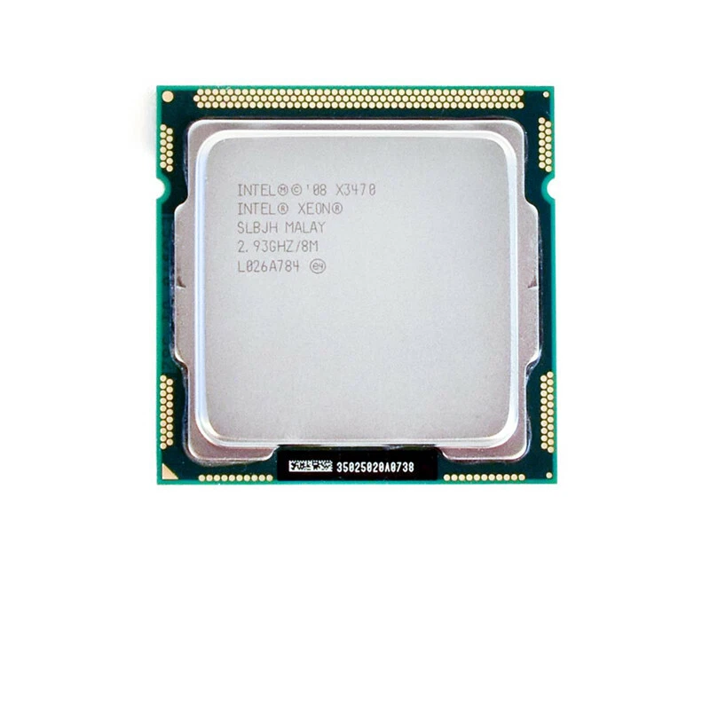 Intel Xeon X3470 SLBJH 8M Cache 2.93 GHz LGA1156 P55 H55 CPU Processor - Image 1 of 1