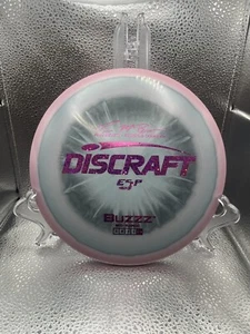 Discraft Paul Mcbeth ESP 5x Buzzz Gray/Pink Stars 177+ New - Picture 1 of 1