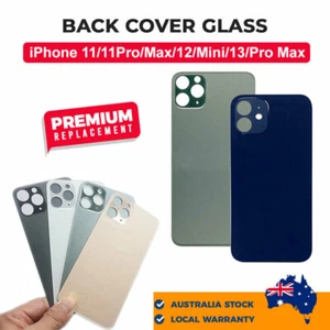 BIG HOLE Back Cover Glass Replacement for iPhone 14 13 Pro Max 12 11 X XR XS 8+ - Picture 1 of 22