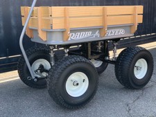 lifted radio flyer wagon