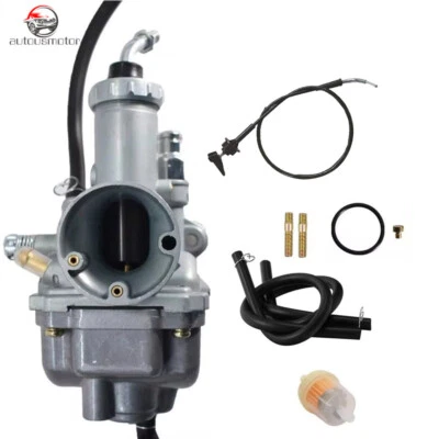 Se adapta a carburador y cable obturador Yamaha Moto 4 YFM250 YFM225 1986-1991 EE. UU. Foto 1 de 4