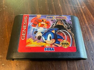 Sonic Spinball — (Sega Genesis, 1993) — gereinigt & getestet — nur Cartridge - Bild 1 von 3