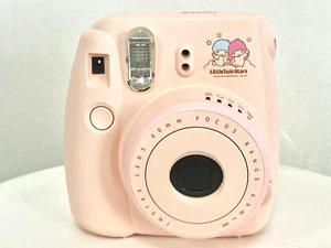 FUJIFILM Little Twin Stars Cheki Sofortbildkamera Instax mini 8 Sanrio Pink - Bild 1 von 12