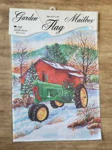 Decorative Garden Flag Evergreen Flag - I'll "B" Home for Christmas #14334 - Bild 1 von 1