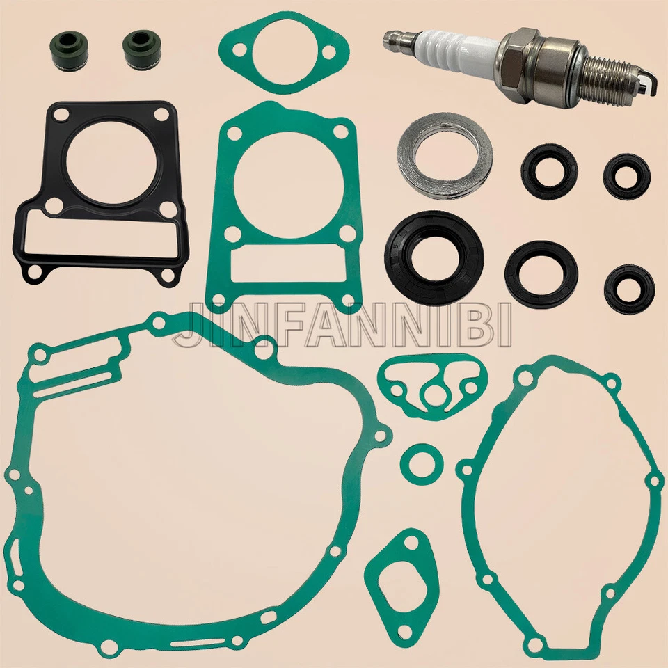 Complete Engine Gasket Seals Kit w/Spark Plug for Yamaha TTR125 TTR125E TTR125LE - Изображение 1 из 4