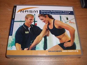 Juego de CD-ROM NASM Optimum Performance Training Salud & Fitness Profesional NUEVO - Imagen 1 de 3