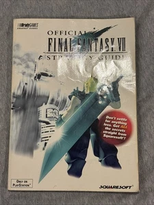 1997 Brady Games Official Final Fantasy VII Strategy Guide Hardback Book - Bild 1 von 3