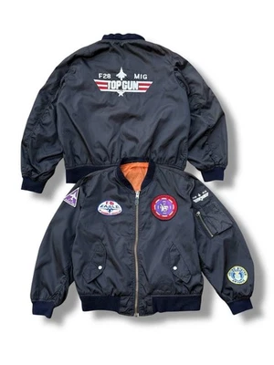 Vintage Intermediate MA-1 Top Gun Maverick Bomber Jacket Tom Cruise Size XL - Image 1 of 4