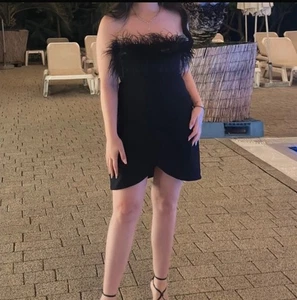 Black Mini Dress - Picture 1 of 4