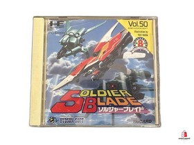 PC Engine Soldier Blade HuCARD HUDSON Shooting Game 1992 good Japan Used