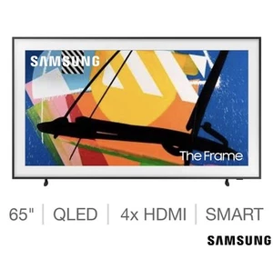 SAMSUNG QE65LS03DAUXXU 65" Smart 4K Ultra HDR QLED TV 65” Frame - Picture 1 of 6