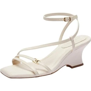 Coach Cait Damen-Sandalen offene eckige Zehenpartie pink, Größe 9 - Bild 1 von 6