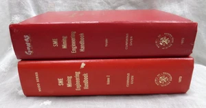 SME MINING ENGINEERING HANDBOOK Volume 1 & 2 ~ Cummins / Given ~ 1973 HC Set/2 - Imagen 1 de 15