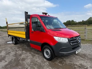2019 19 MERCEDES SPRINTER 2.1 314CDI LWB L4 14FT DROPSIDE PICKUP TAIL LIFT EURO6 - Picture 1 of 24