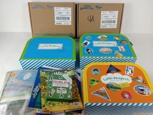 Little Passports Lot (x3 cases + 2 unopened + Misc Bag) Kids Learning - Picture 1 of 2