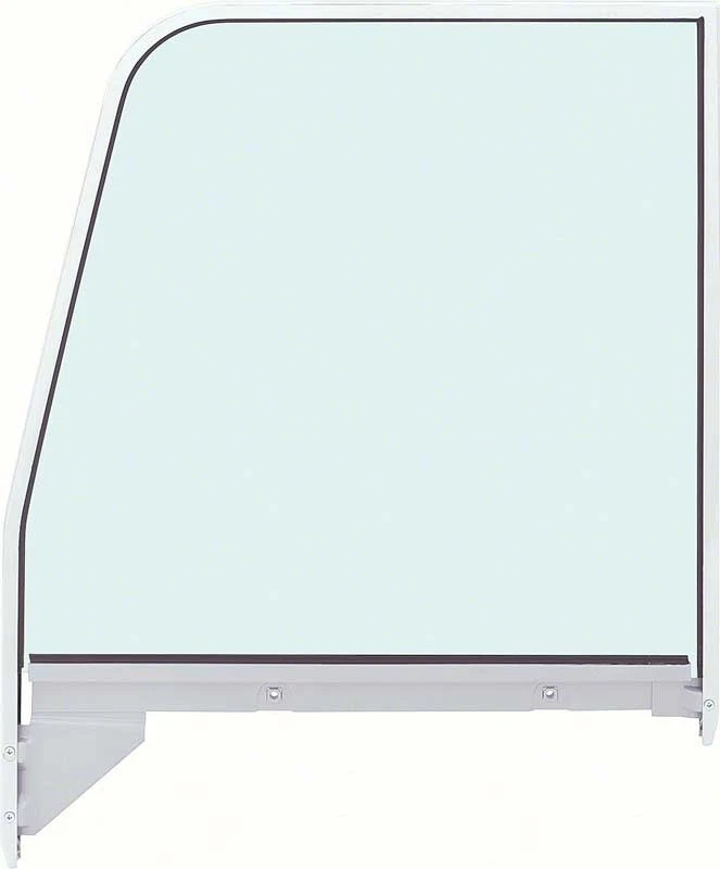 Camión Chevrolet GMC 1955-1959; puerta tintada verde vidrio y marco cromado; Foto 1 de 1