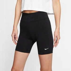 Nike Sportswear Essential Pantaloncini da Bici Nero (DB3905-010) Donna Taglia Small Nuovi con etichette - Foto 1 di 2