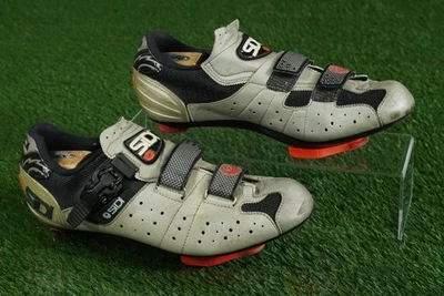 ZAPATOS DE CICLISMO SIDI GENIUS CICLISMO PARA HOMBRE UE 45, TOSTADO / NEGRO ~ ¡MIRA!! Foto 1 de 4