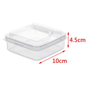 1PCS Butter Cheese Storage Box Portable Refrigerator Fruit Vegetable - Picture 1 of 8
