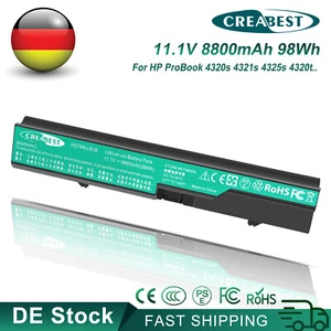 HSTNN-IB1A HSTNN-CB1A Akku Für HP ProBook 4320s 4425s 4520s 4321s 4320t 4325s - Bild 1 von 12