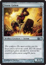STONE GOLEM X4 4 4X Magic 2011 MTG Magic the Gathering Cards DJMagic