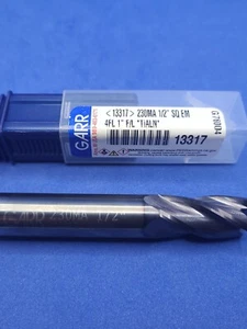 Garr Tool      13317      1/2"      Carbide End Mill - Picture 1 of 3