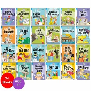 Biff, Chip and Kipper Stage 1 Read with Oxford 3+ (24 Books Collection Set) - Picture 1 of 1