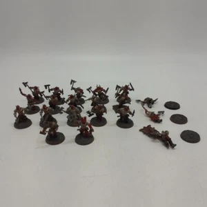 20 x Warhammer Age of Sigmar Khorne Bloodreavers - Assembled, Painted and Based - Picture 1 of 11