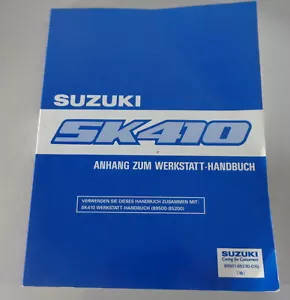 Manuale Di Officina Aggiuntivo Suzuki SK 410 Super Carry Stand 05/1994 - Foto 1 di 2