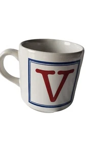 VINTAGE Doug Wilson Houze Coffee/T Mug Out of My Mind For You England Initial V - Picture 1 of 9