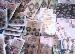 Tim Holtz Christmas Idea-ology Embellishments PICK ONE OF 27 TYPES New! - Picture 1 of 36