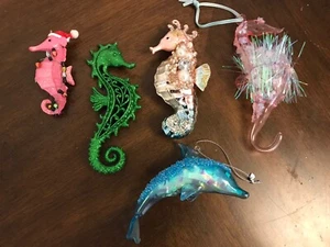 Seepferdchen Ornament LOT 4 plus DOLPHIN Robert Stanley rosa grün mehr - Bild 1 von 3