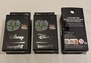 3 Neverland Map Peter Pan Pin Disney Mystery Loungefly Hot Topic Sealed Box - Picture 1 of 3