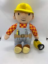 Rare - Bob The Builder With Torch 2005 Large Plush Soft Stuffed Toy