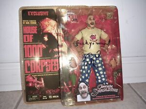 House of 1000 Corpses Captain Spaulding Sid Haig NECA Figure Hand-Signed