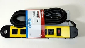 Tira de alimentación de metal Hyper Tough 6ol 15 ft enchufe de toma de corriente interior Walmart nip 1219l8 - Imagen 1 de 3