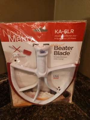 Nueva cuchilla batidora original Metro KA-6LR funciona con batidora elevadora KitchenAid 6 cuartos Foto 1 de 3