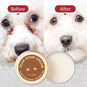 Pet Tear Stain Remover Balm 30g Natural Based Eye Care Dogs Cats Gently Cleanses - Picture 1 of 12