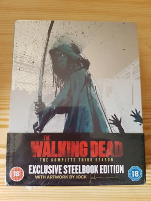 The Walking Dead Season 3 Blu-ray Limited Edition Steelbook New/Sealed - Image 1 of 3