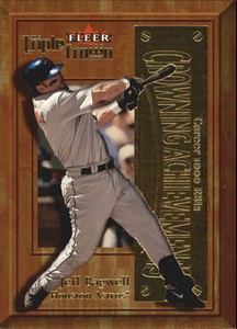 2001 Fleer Triple Crown Crowning Achievements #11 Jeff Bagwell