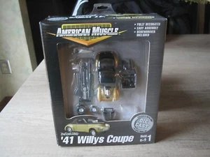 '41 Willy's Coupe ERTL Collectibles American Muscle 1/64 Die Cast Model Kit Car - Picture 1 of 6