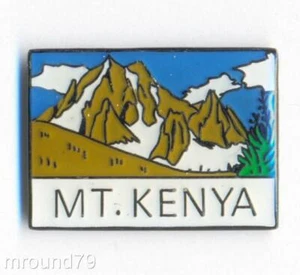 Mt. Kenya Africa Lapel Pin - Made in Kenya - Picture 1 of 1