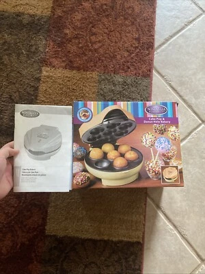 Nostalgia Electrics Cake Pop & Donut Hole Maker Bakery  New open box - Image 1 of 4